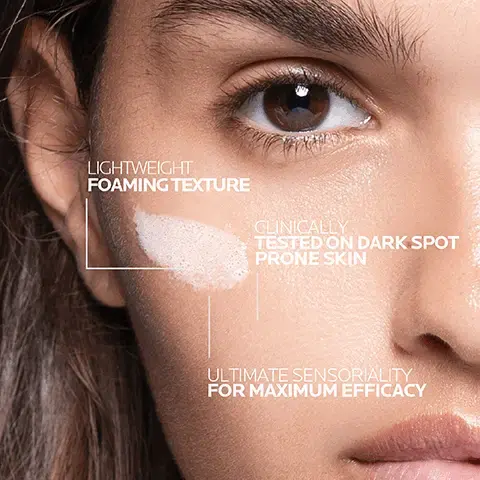 Image 1, LIGHTWEIGHT FOAMING TEXTURE CLINICALLY TESTED ON DARK SPOT PRONE SKIN ULTIMATE SENSORIALITY FOR MAXIMUM EFFICACY Image 2, 1 23 LAROCHE-POSAY CATORE DATOLOG LA ROCHE-POSAY LABORATORE DERMATOLOGIQUE ELAB3 CEL MORO PEELING CLAREANT ANTI-TACHES CLARIFYING MORO-PEELING GANTI-CARK SPOTS LA ROCHE-POSAY MELAB3 SERUM CONCENTRE INTENG NTENSIVE ANTHON CONCENTRA CURREN ANTHELIOS UVMUNE 400 50+ INVISIBLE FLUID ULTIMATE PROTECTION ULTRA LONG-UVA MELASYL MELA B3 CLEANSER PURIFYING MICRO-PEELING MELA B3 SERUM ANTI-DARK SPOTS ANTHELIOS UV MUNE 400 PROTECT UVA AND UVB Image 3, LAROCHE-POSAY LABORATOIRE DERMATOLOGIQUE MELAB3 CEL MICRO-PEELING UNIFIANT ÉCLAT CLARIFYING UNIFYING MICRO-PEELING GEL ACTIVE INGREDIENTS MELASYLT, NIACINAMIDE, POLYHYDROXYACID LEAVES SKIN FEELING CLEANSED & GENTLY EXFOLIATED MELASYL NACINAMIDE/VITAMINE 83 PHA PHA NAM.DE/VITAMIN 83 200 ml France
